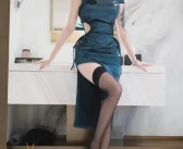 高开叉真丝薄款旗袍裙,高开叉真丝薄款旗袍裙的时尚演绎